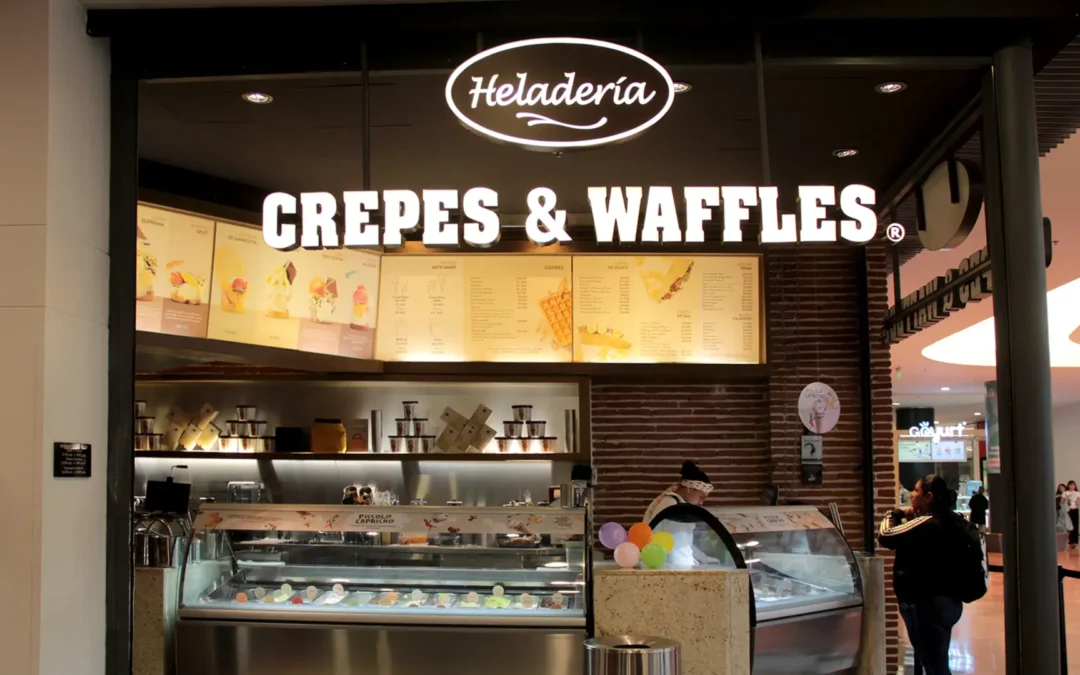 CREPES & WAFFLES – HELADERÍA