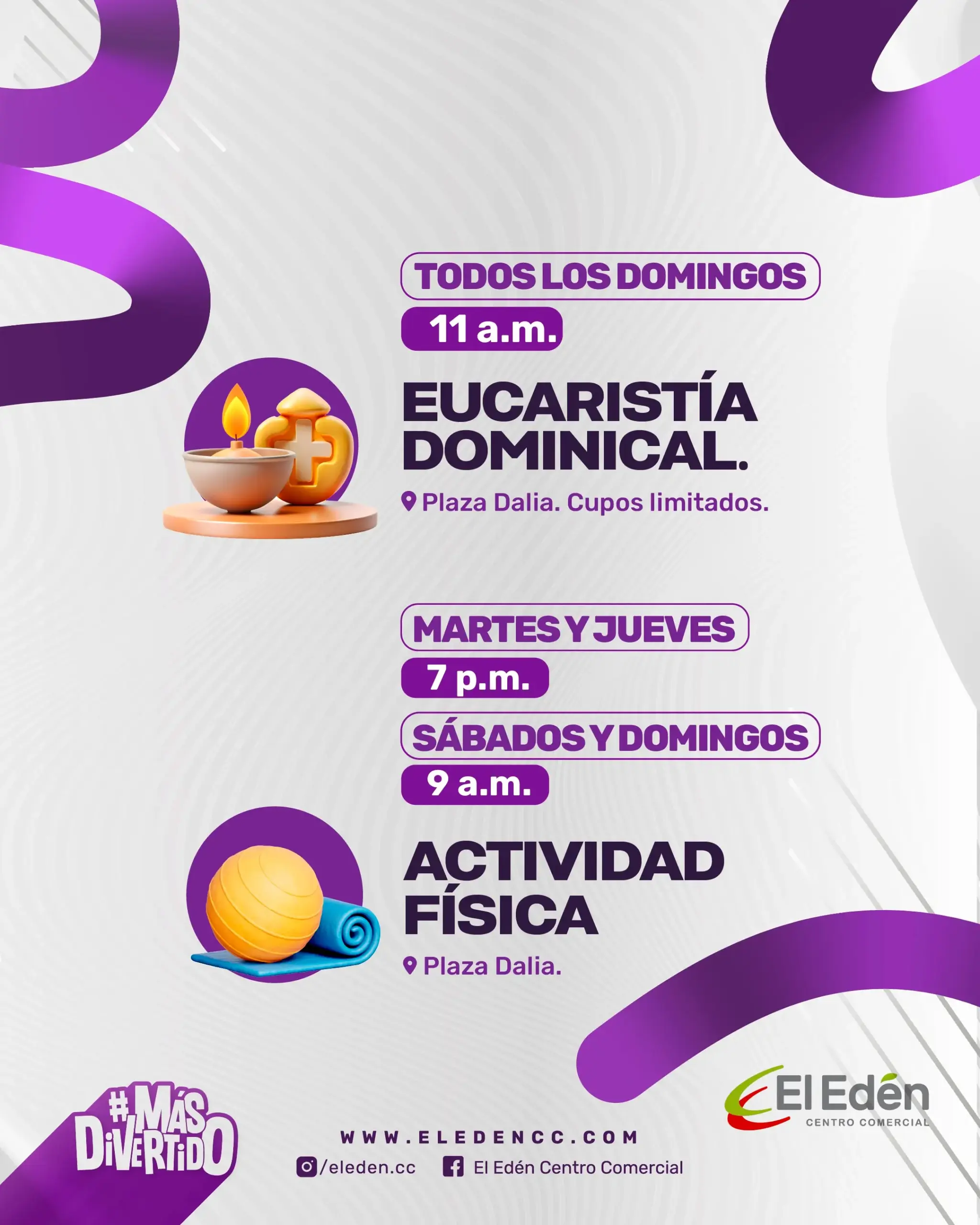 Eventos permanentes en El Eden